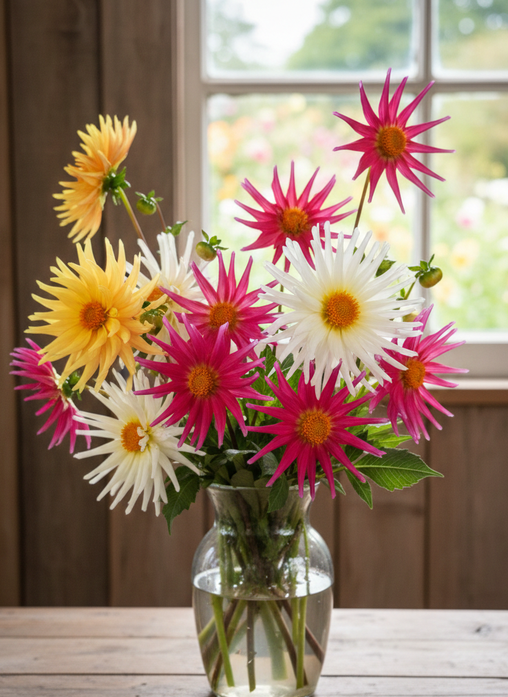 Dahlia Cactus Mixed - REGN