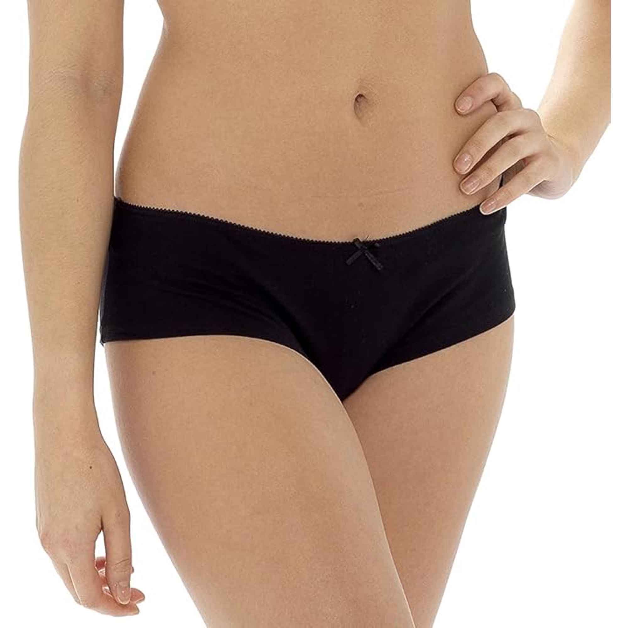 Daisy Dreamer Pack Of 10 Womens Cotton Briefs Underwear Shorts With Stretch Waistband - REGN