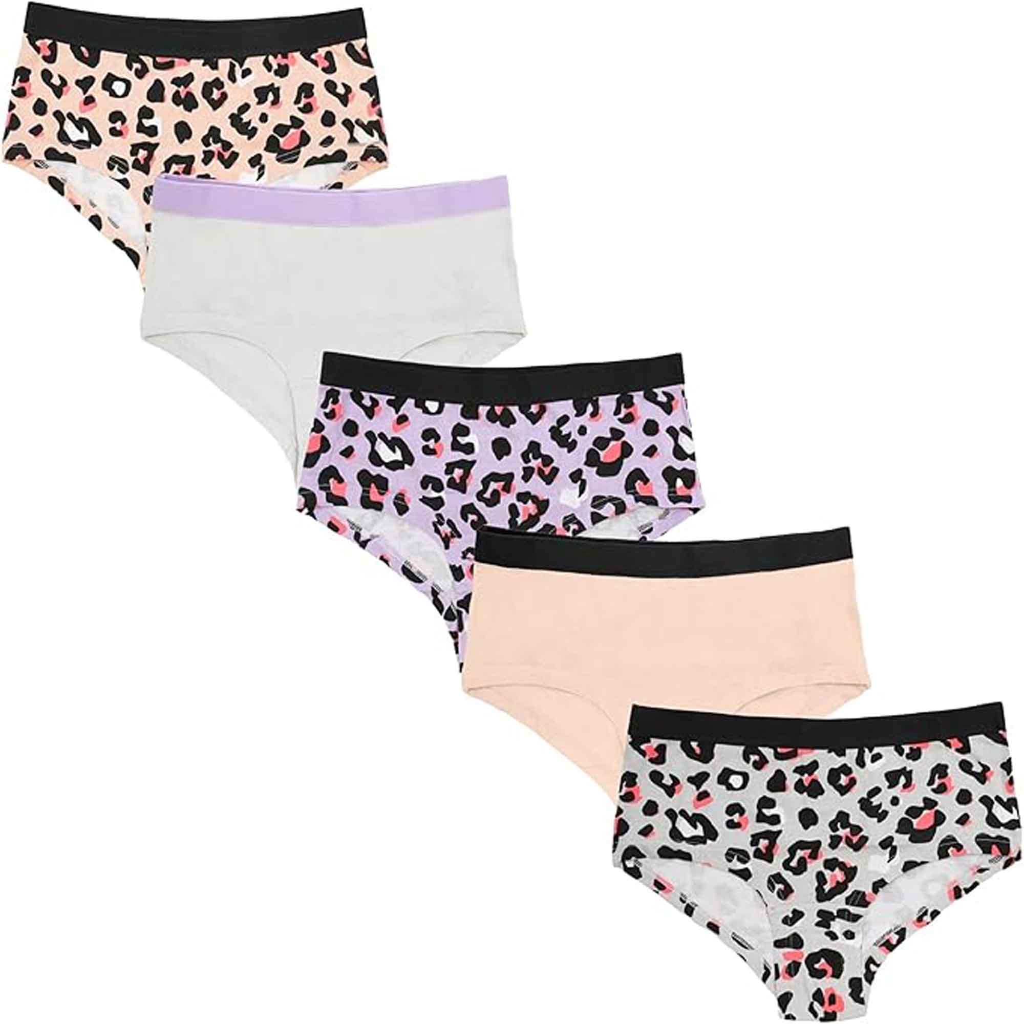 Daisy Dreamer Pack Of 5 Girls Cotton Underwear Briefs Soft Durable Comfort Fit Ages 9 - REGN