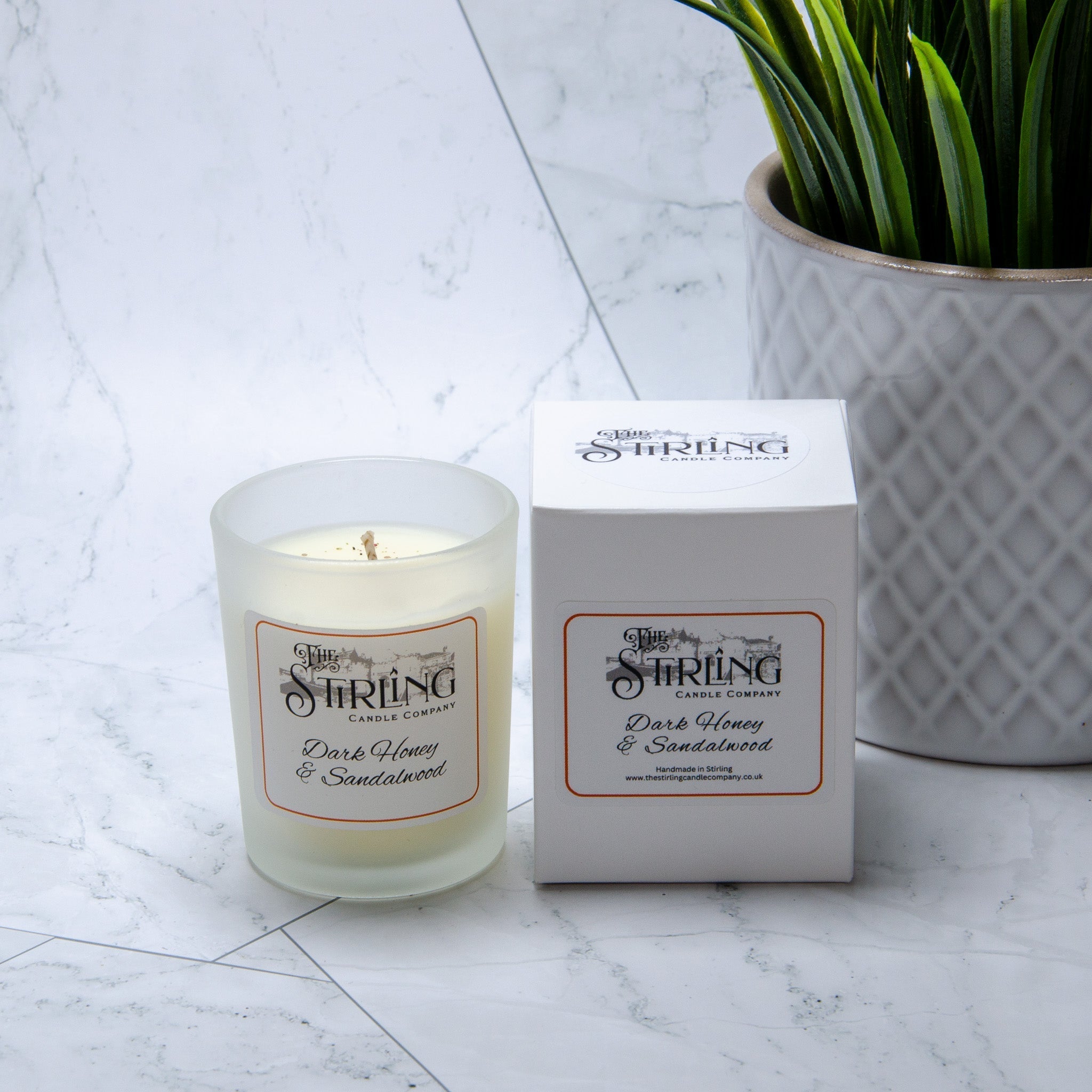 Dark Honey & Sandalwood - Small Candle - REGN