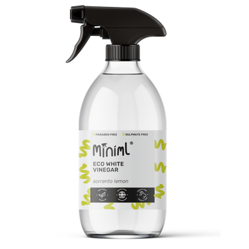 Sorrento Lemon White Vinegar – 500ml Refillable Glass Multi-Purpose Cleaner