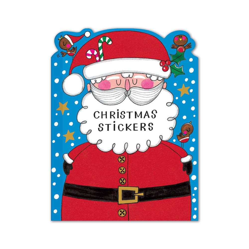 Christmas Die-Cut Sticker Book | 8 Sheets of Festive Stickers
