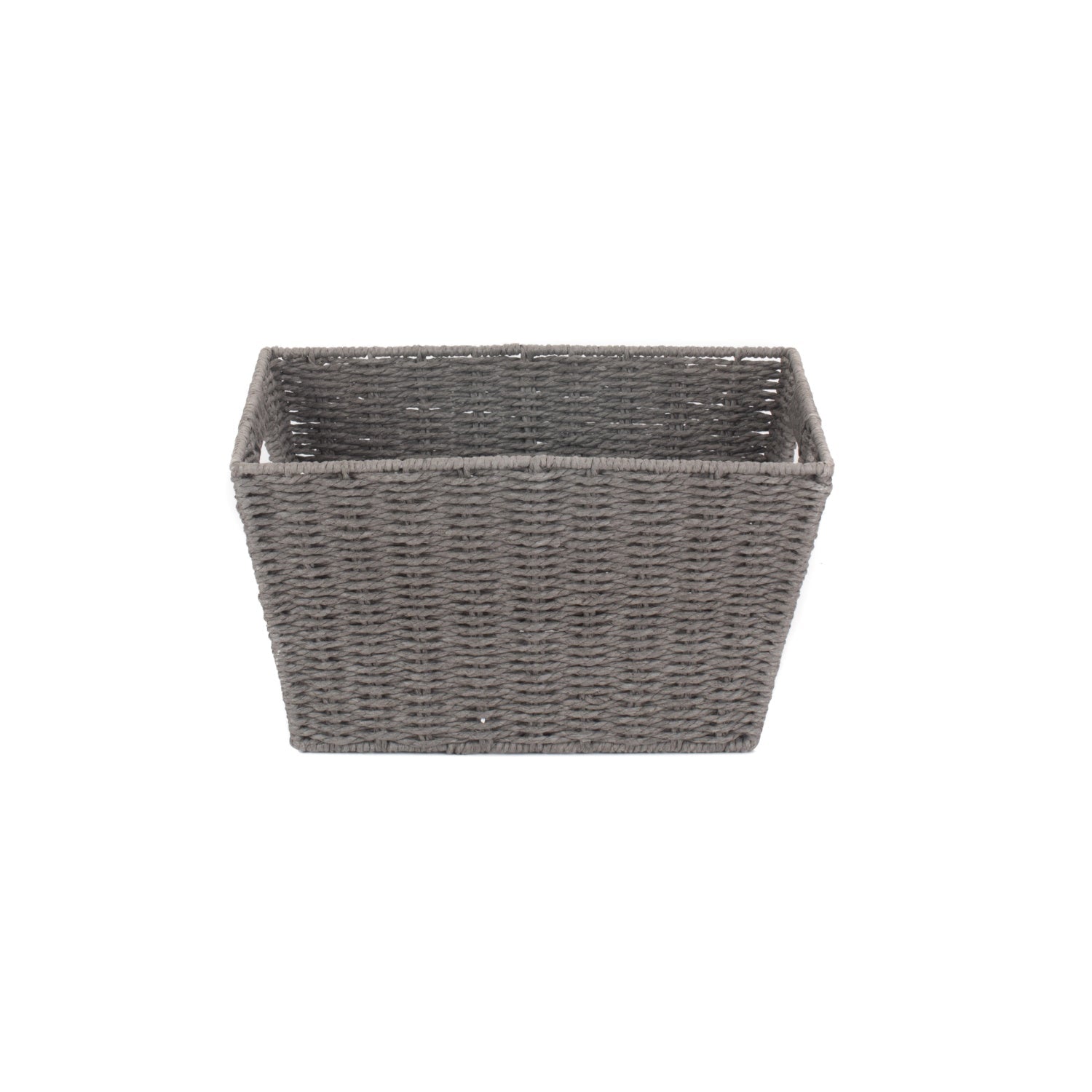 Deep Grey Paper Rope Tray Basket - Small - REGN