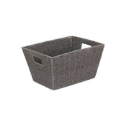Deep Grey Paper Rope Tray Basket - Small - REGN