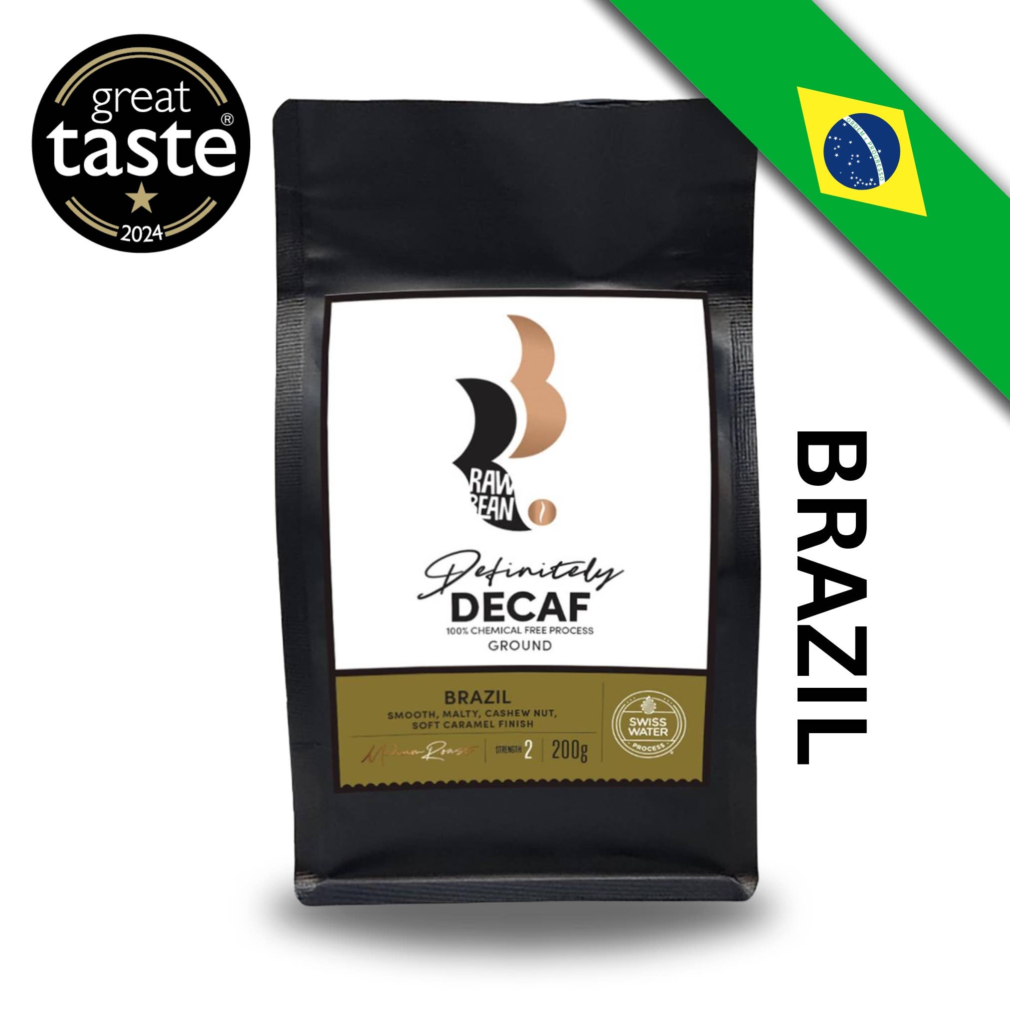 Definitely Decaf Brazilian Oberon Ground Coffee 200g - REGN