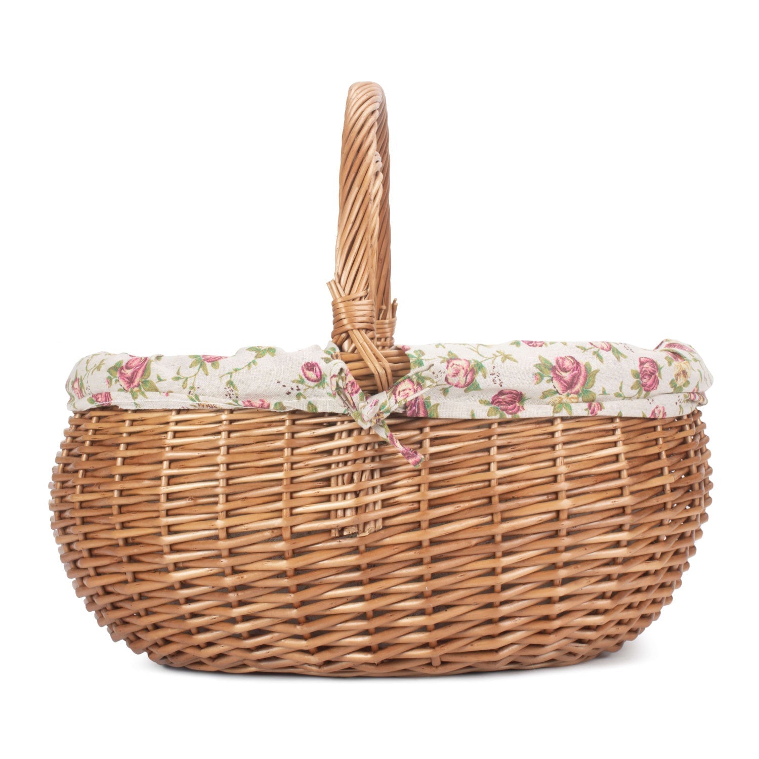Deluxe Shopper With Garden Rose Lining Set 2 - REGN