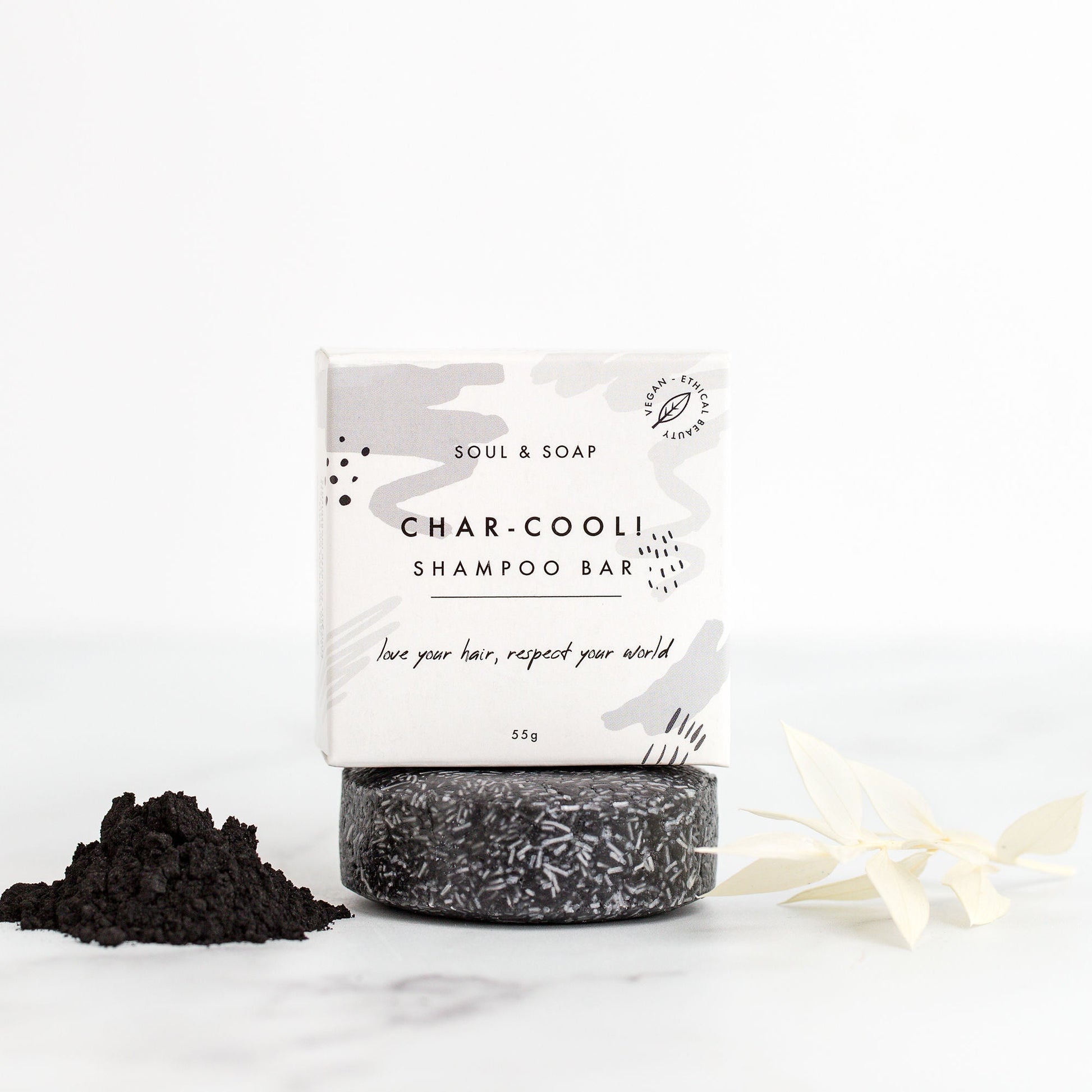 Detoxifying Char-Cool Shampoo Bar - Vegan - REGN