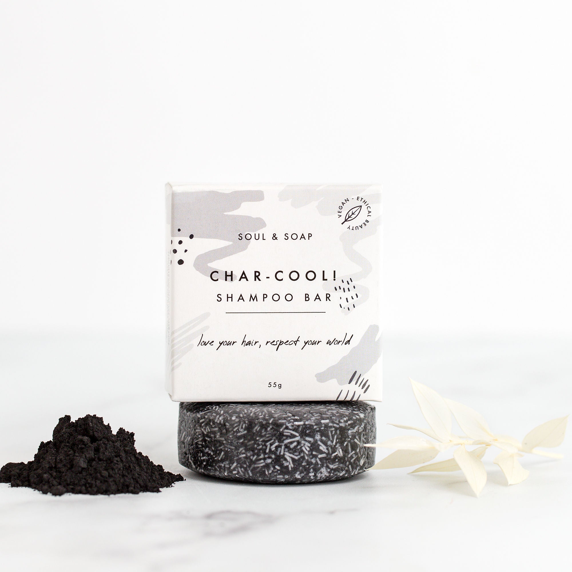 Detoxifying Char-Cool Shampoo Bar - Vegan - REGN