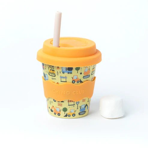 Digger Babychino Cup 4oz (Straws Sold Separately) - REGN