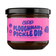 Dipp Ploughman’s Pickle Dip 350g – Tangy British Pickle Dip with No Artificial Preservatives - REGN