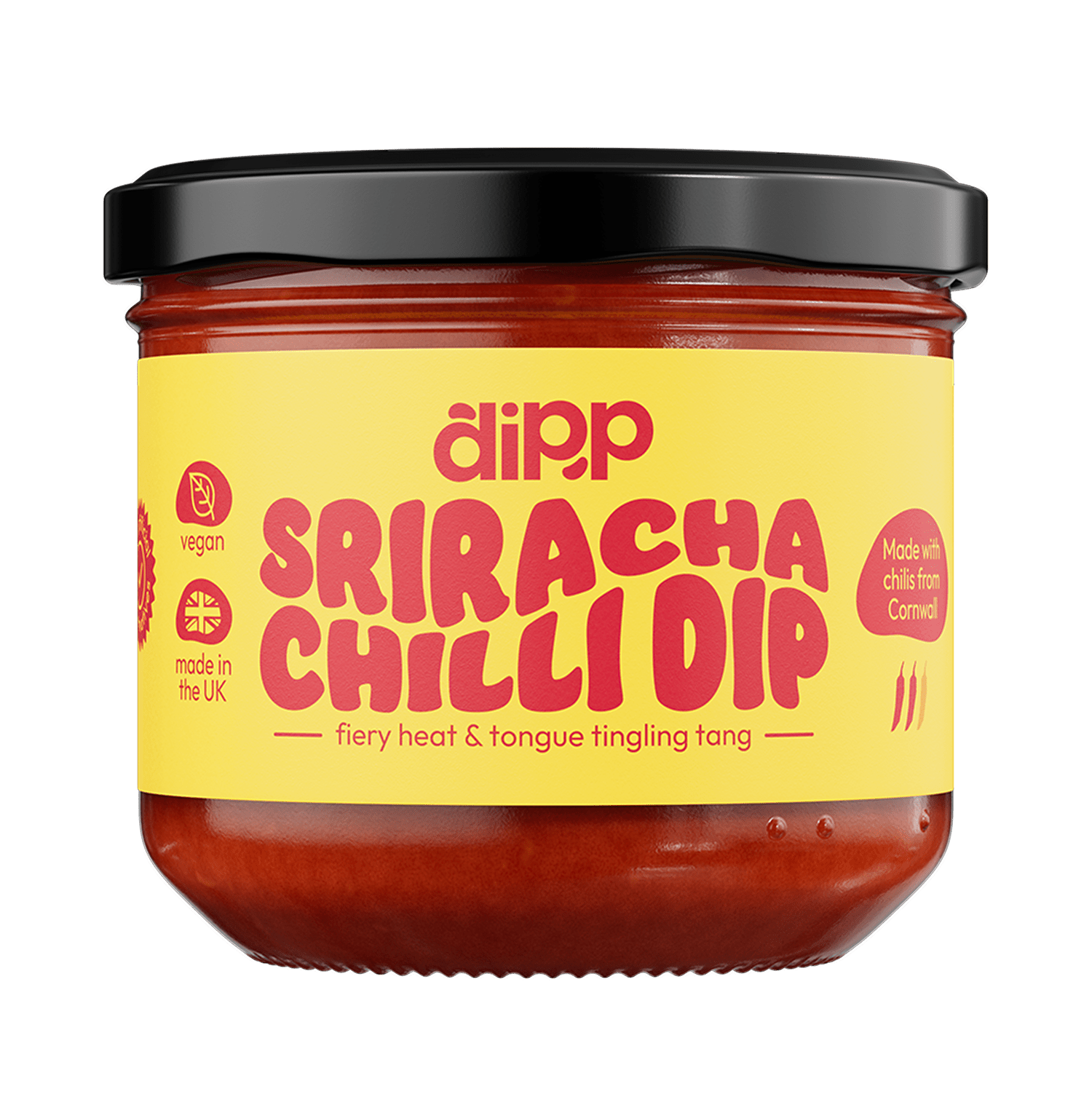 Dipp Spicy Sriracha Chilli Dip 350g – Hot Chilli Dip with No Artificial Preservatives - REGN