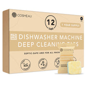 Dishwasher Deep Cleaning Tablets – 12 Pack for Fresh & Efficient Machines - REGN