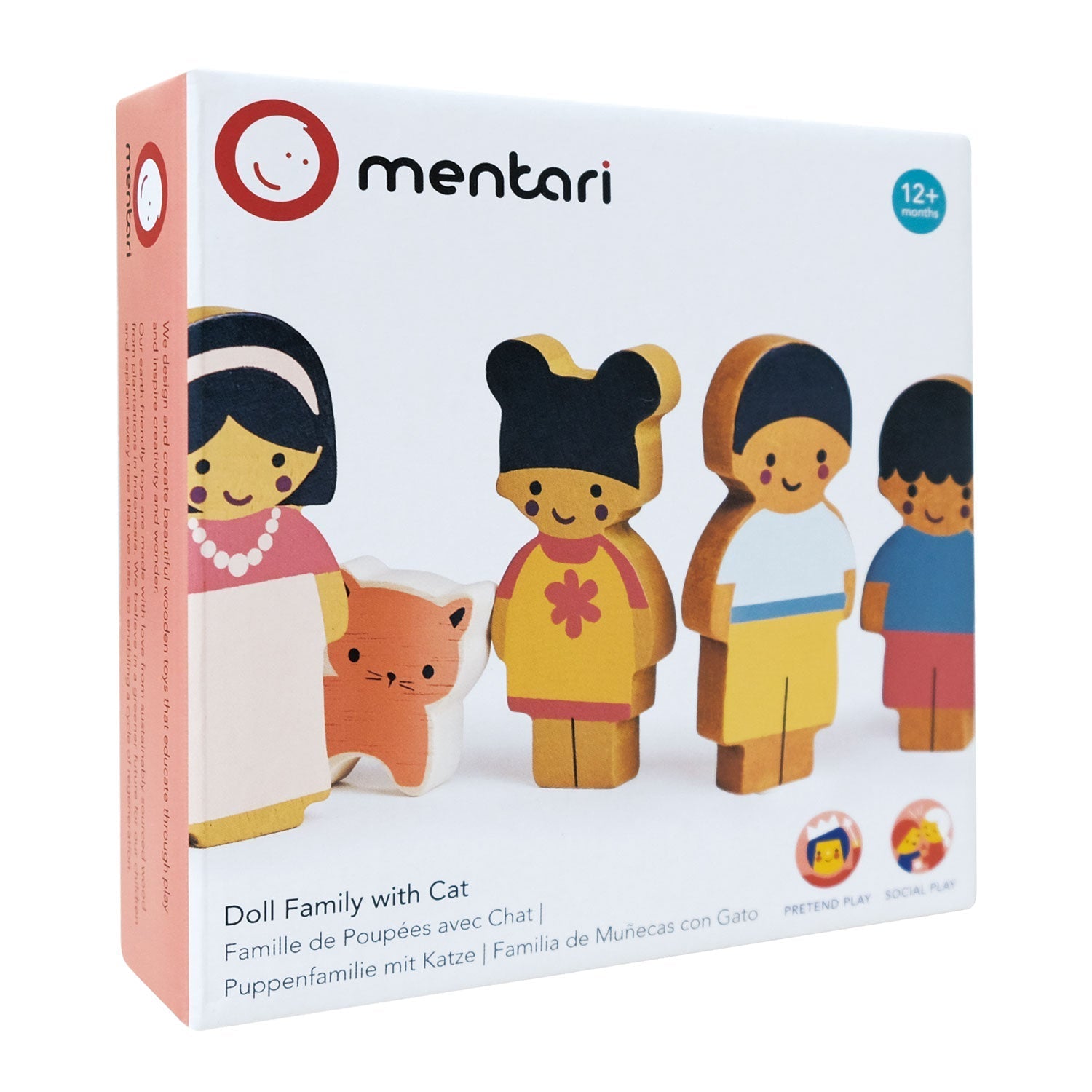 Doll Family With Cat - REGN