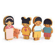 Doll Family With Cat - REGN