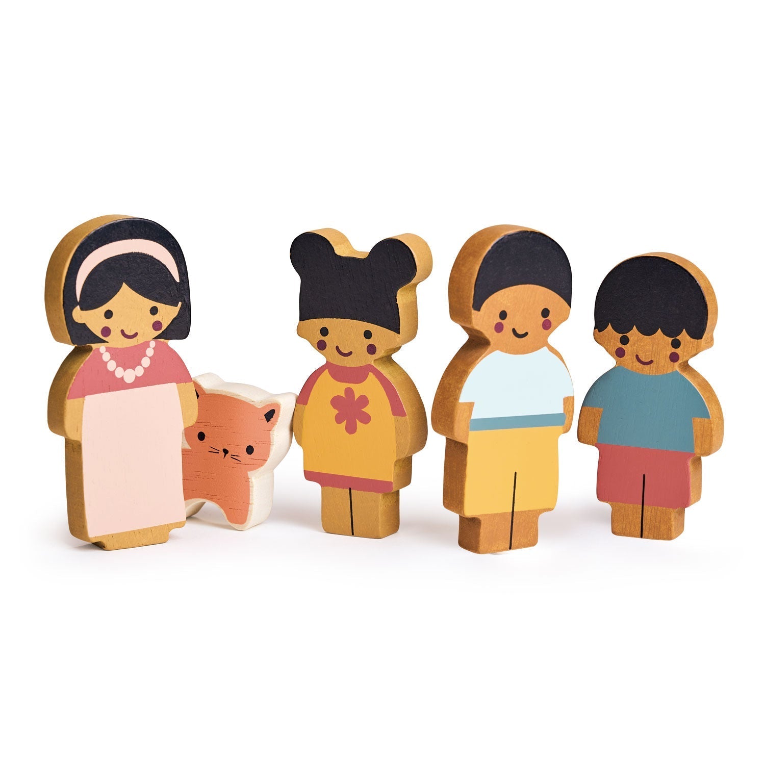Doll Family With Cat - REGN