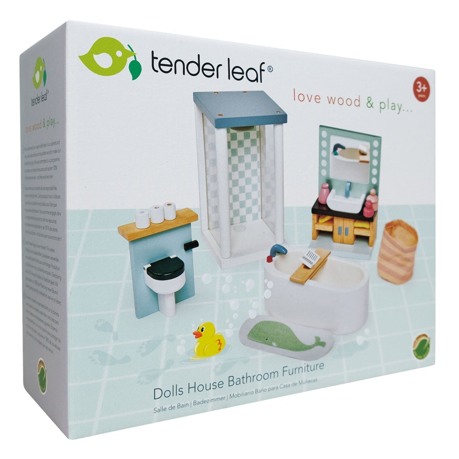 Dolls House Bathroom Furniture - REGN