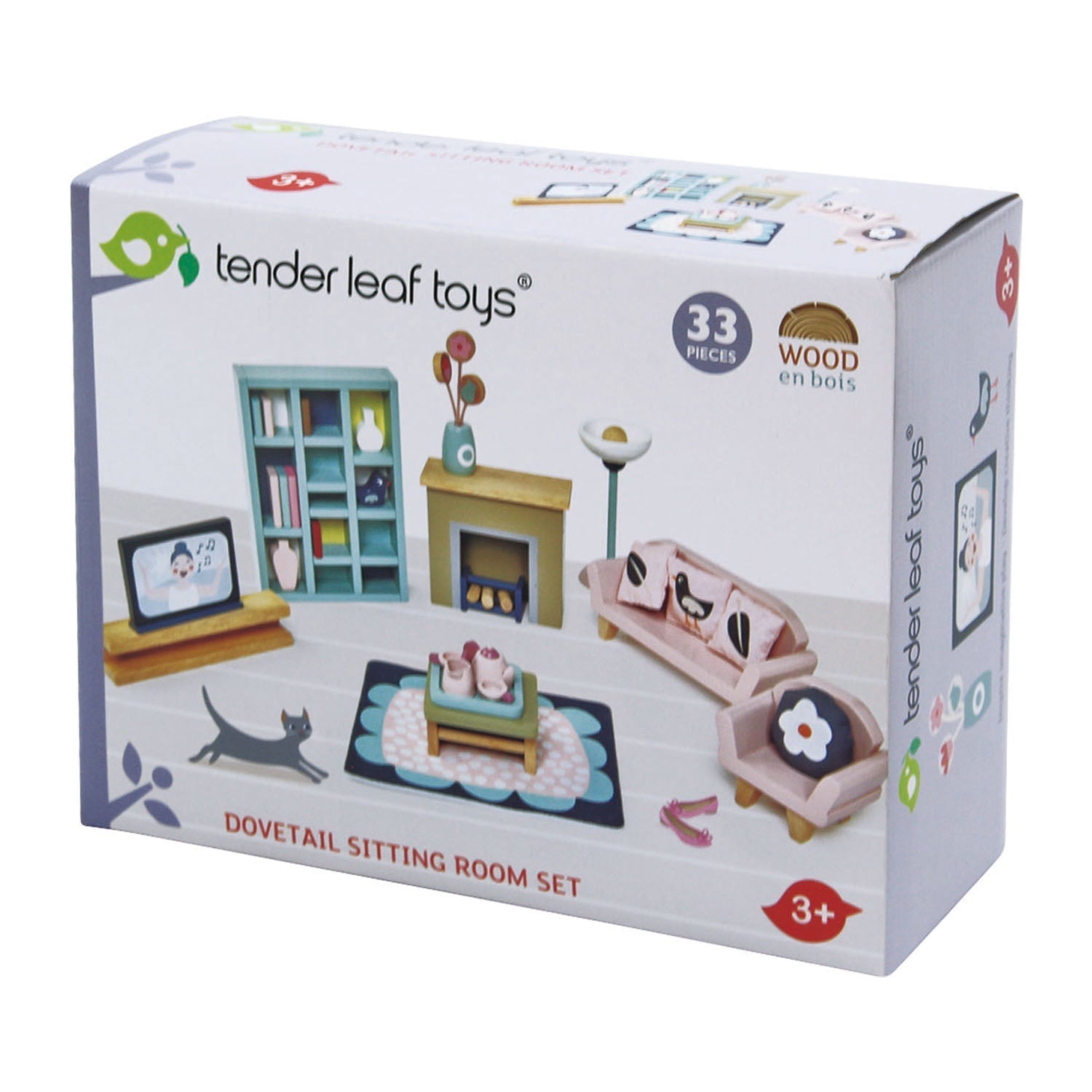 Dolls House Sitting Room Furniture - REGN