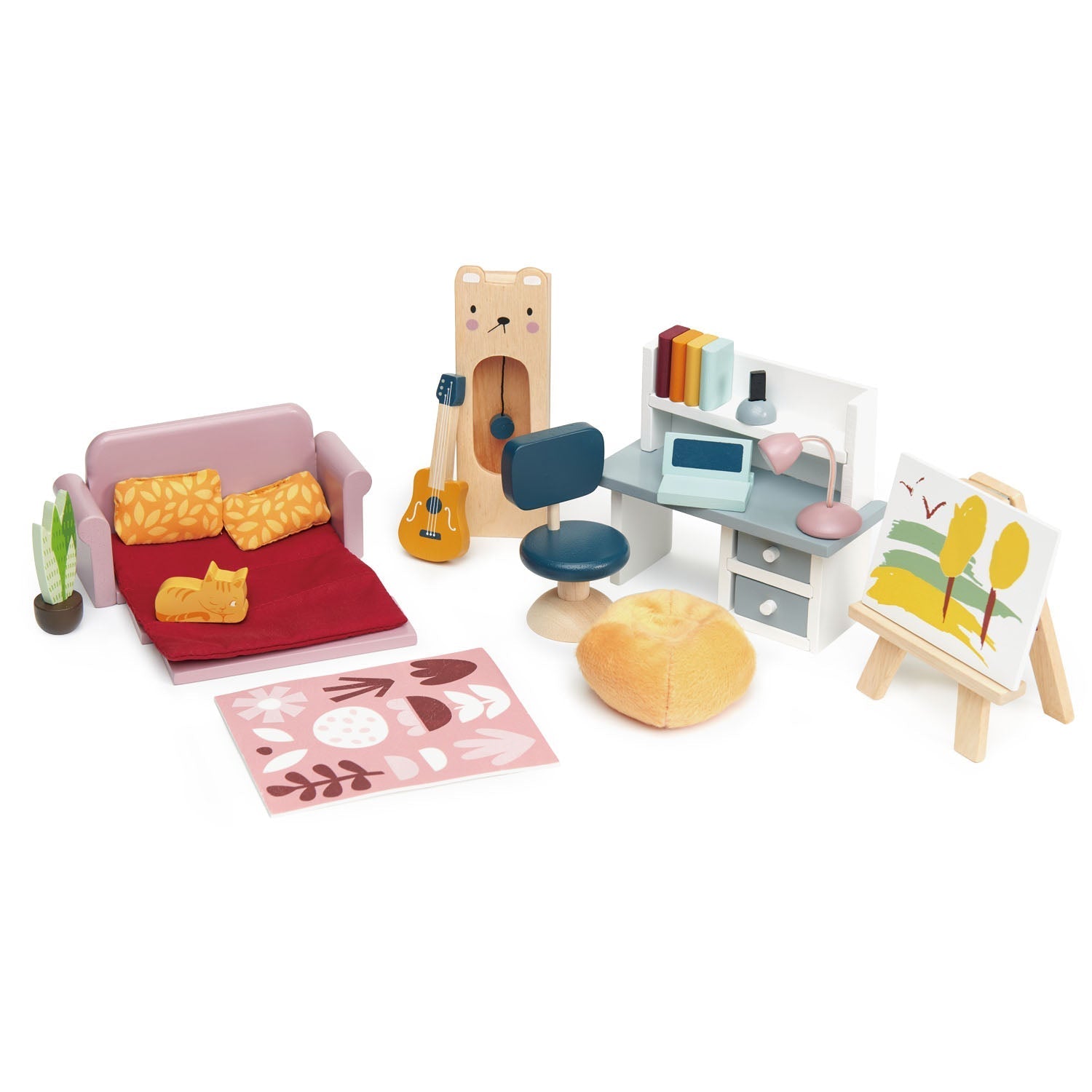 Dolls House Study Furniture - REGN