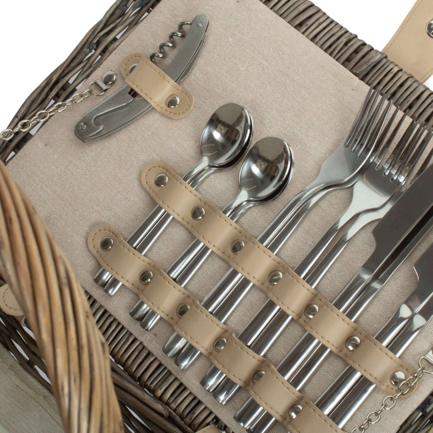 Double Lidded 4 Person Picnic Hamper - REGN