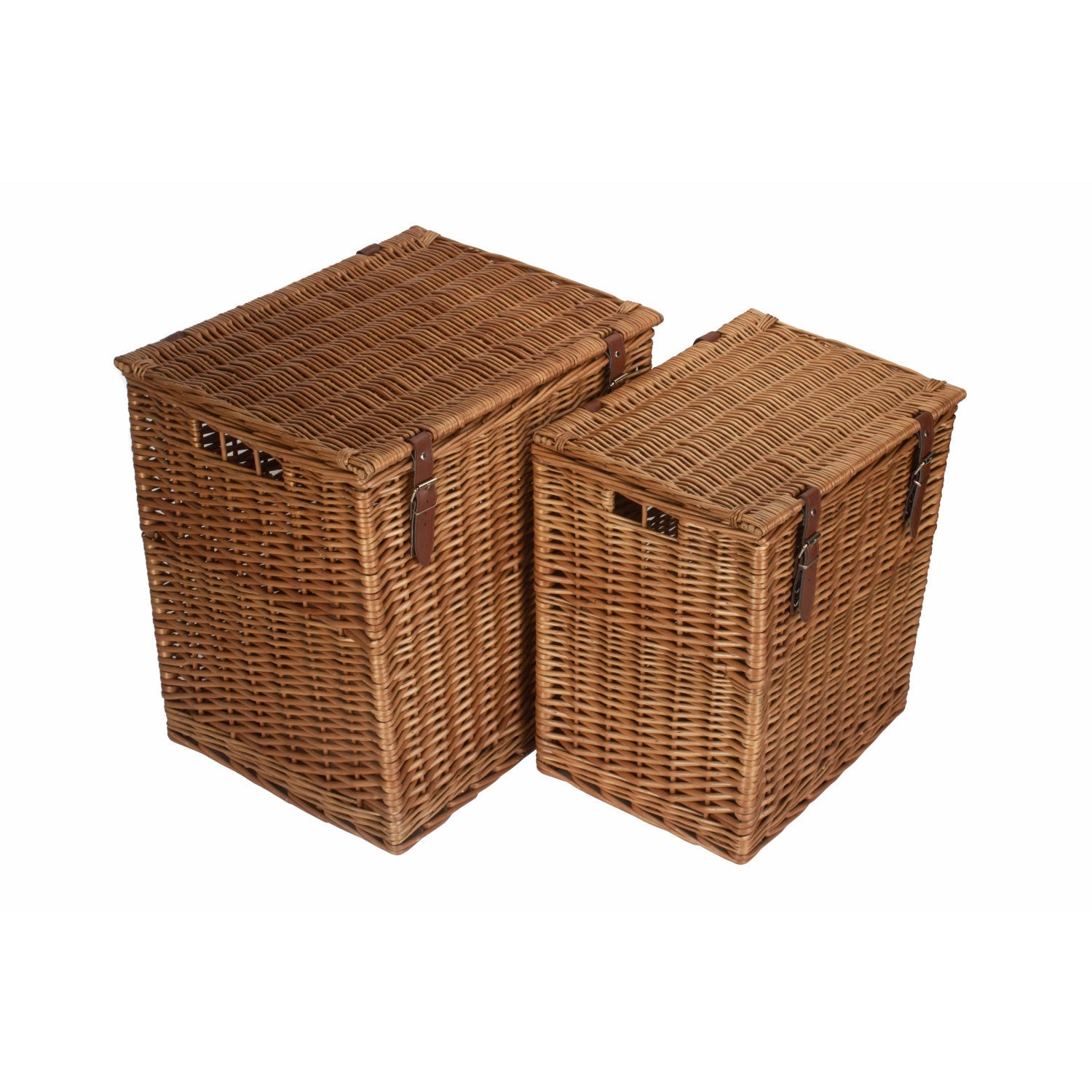 Double Steamed Willow Vintner Storage Hamper Set 2 - REGN