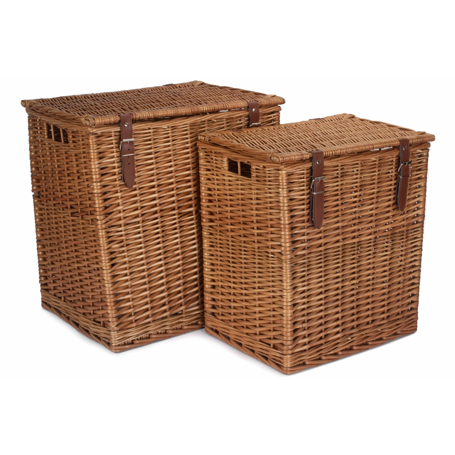 Double Steamed Willow Vintner Storage Hamper Set 2 - REGN
