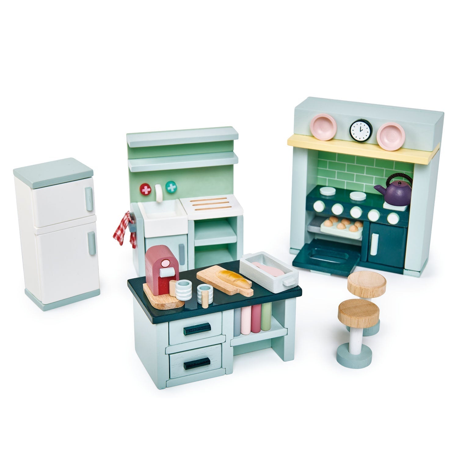 Dovetail Bundle (Dovetail House, Doll Family, 5 Room Sets) - REGN