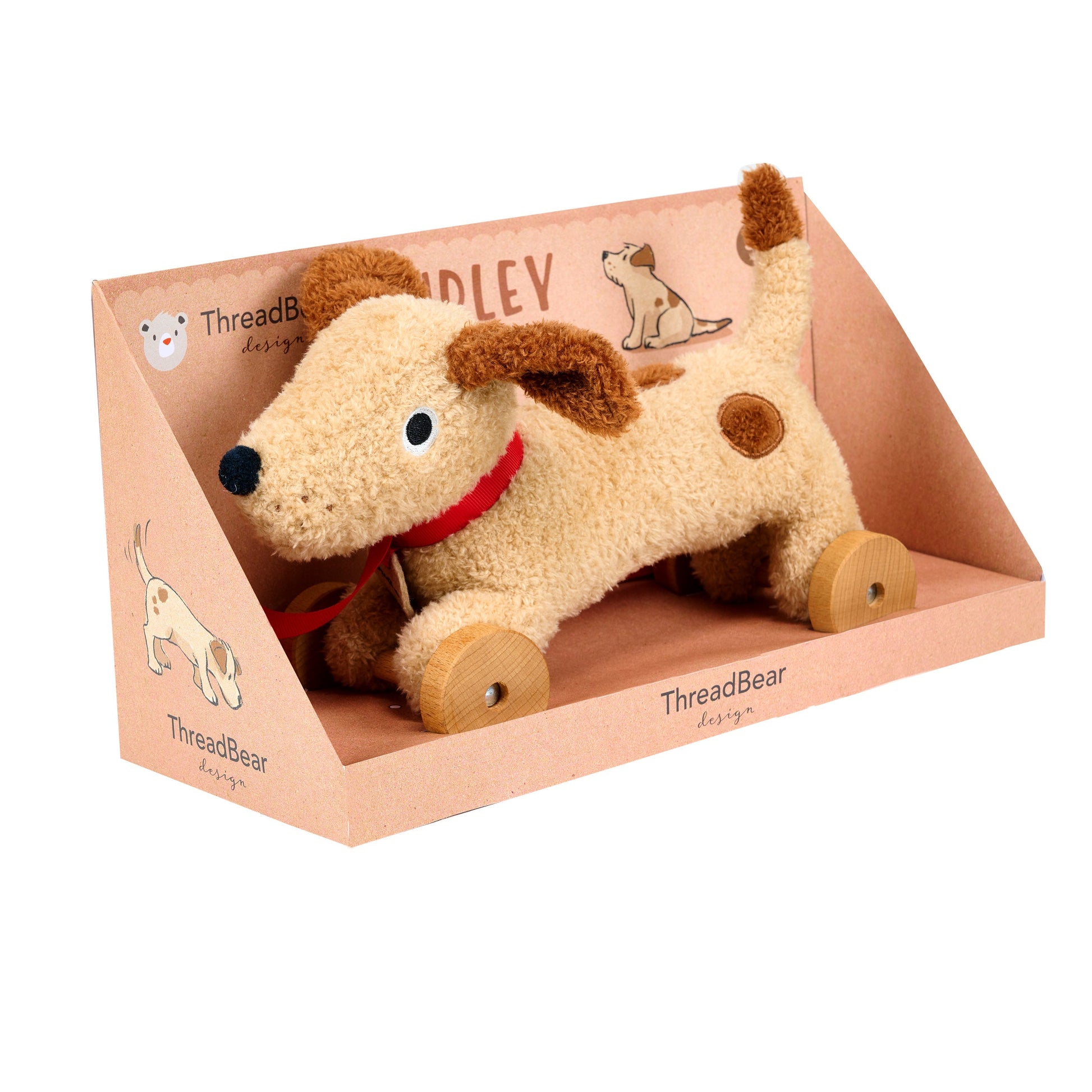 Dudley Pull Along Dog - REGN