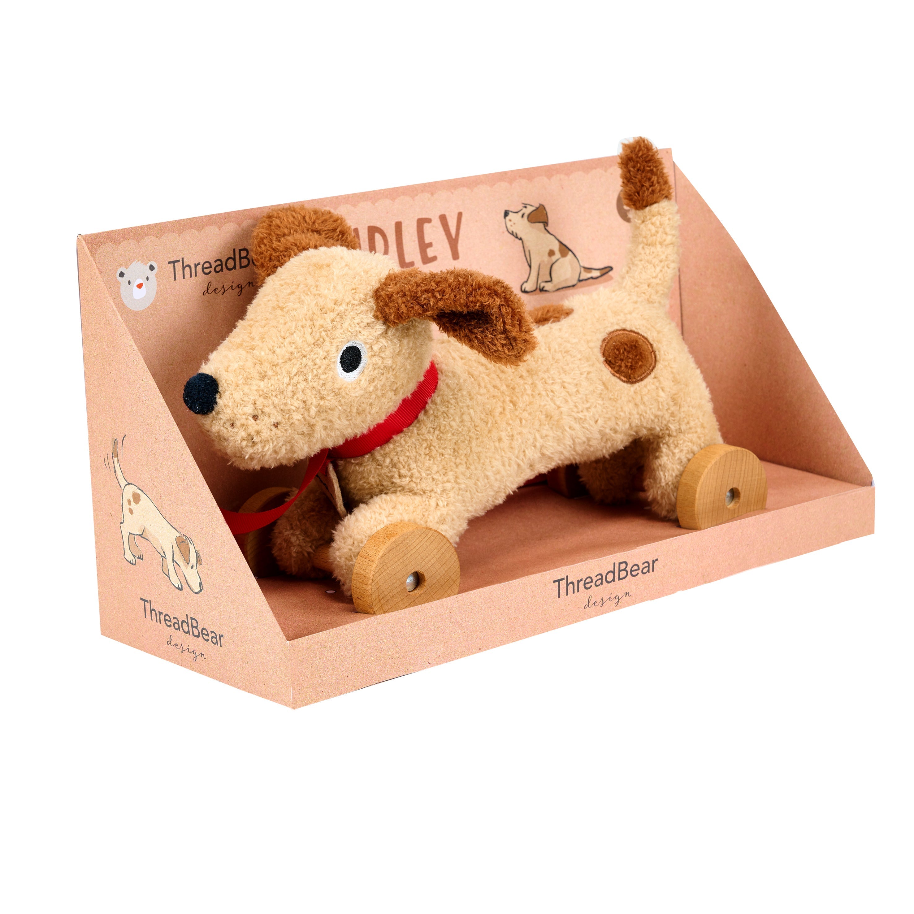 Dudley Pull Along Dog - REGN