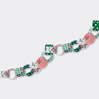 Festive Paper Chains – Christmas Trees, Mistletoe, Spots & Stripes (100 Pack)