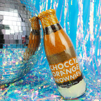 Chocolate Orange Brownie Baking Bottle – Easy Baking Mix