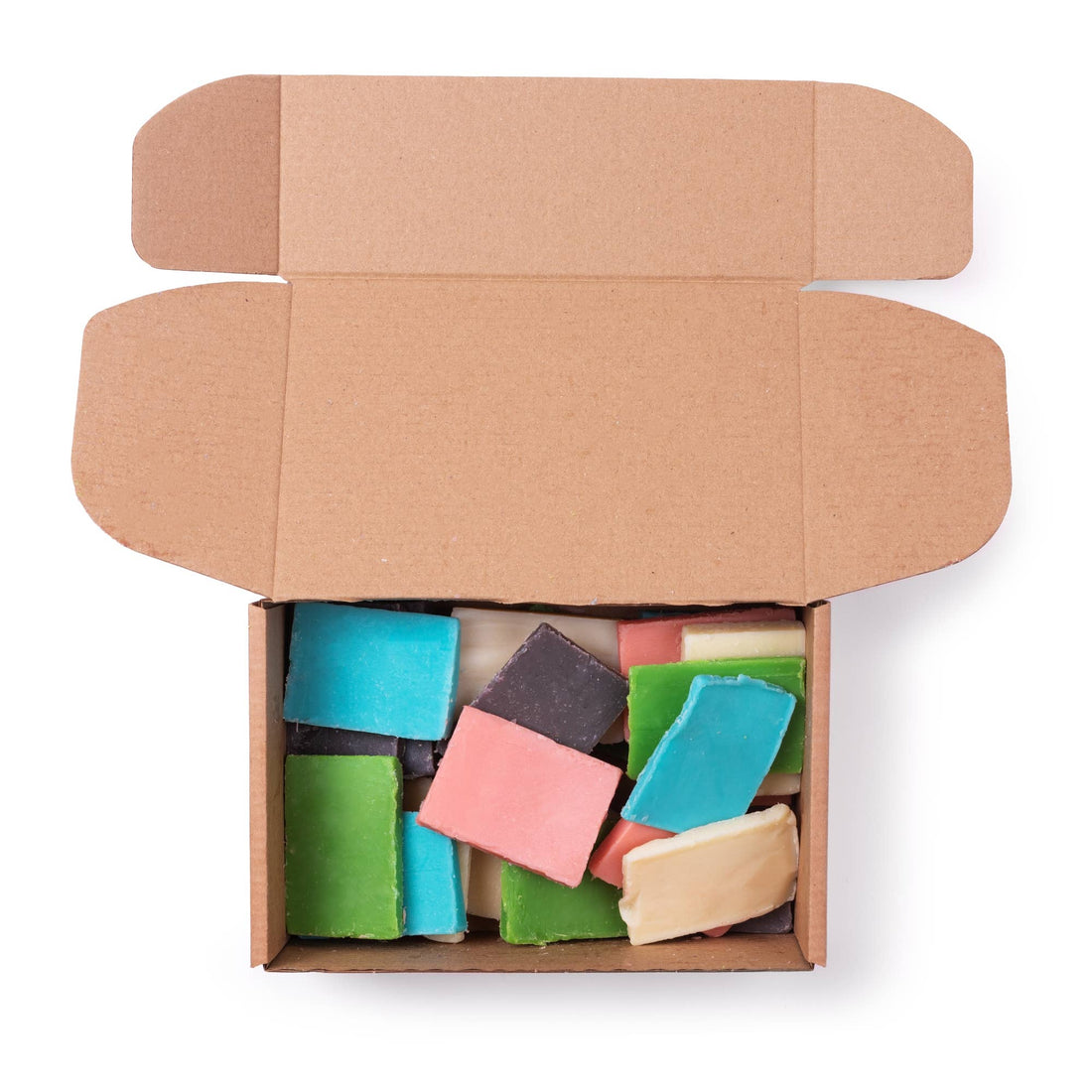 Shower Blocks Offcuts – 1kg Mixed Fragrance Pack | Plastic-Free Shower Soap