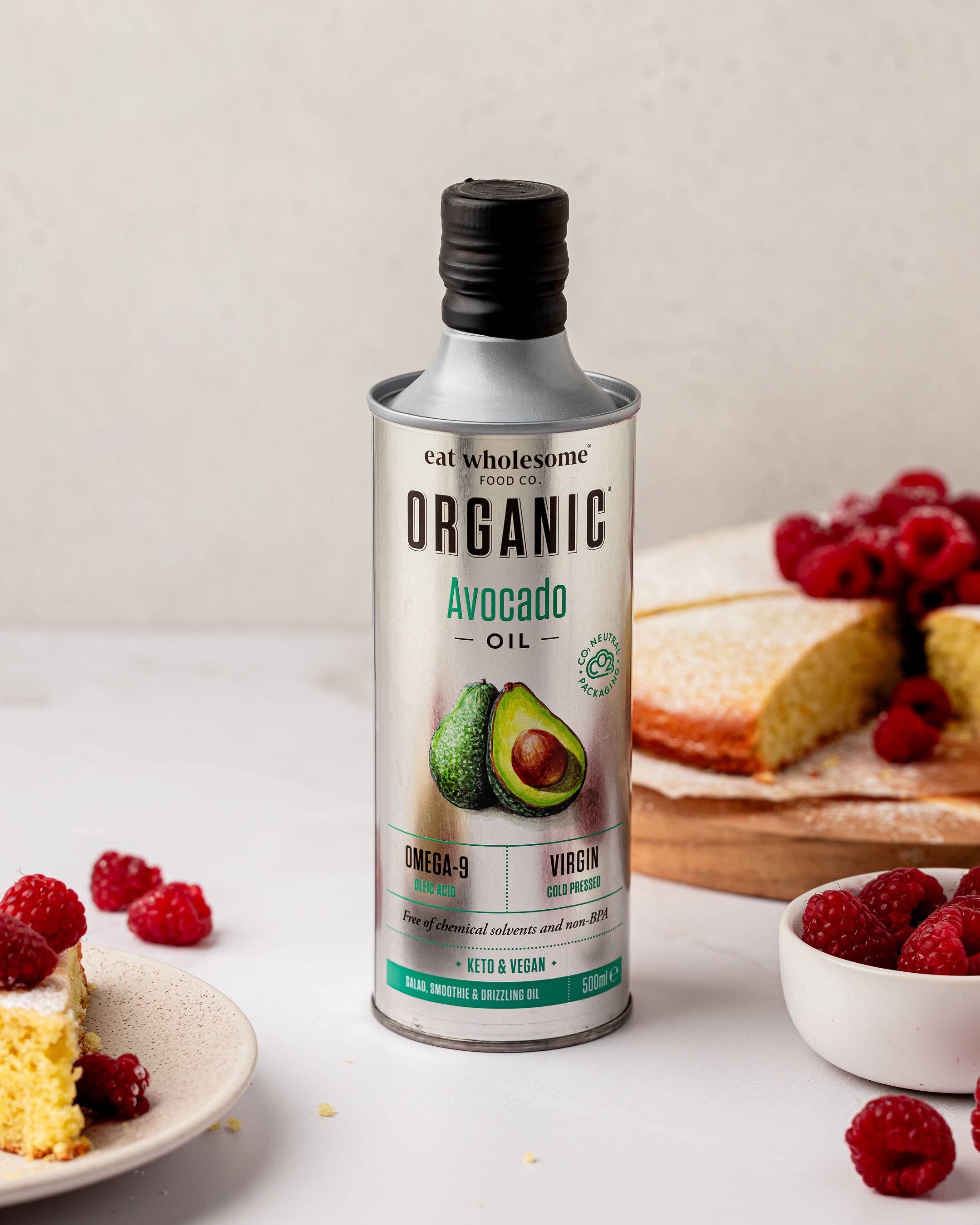 Eat Wholesome Organic Avocado Oil 500ml | Cold-Pressed - REGN