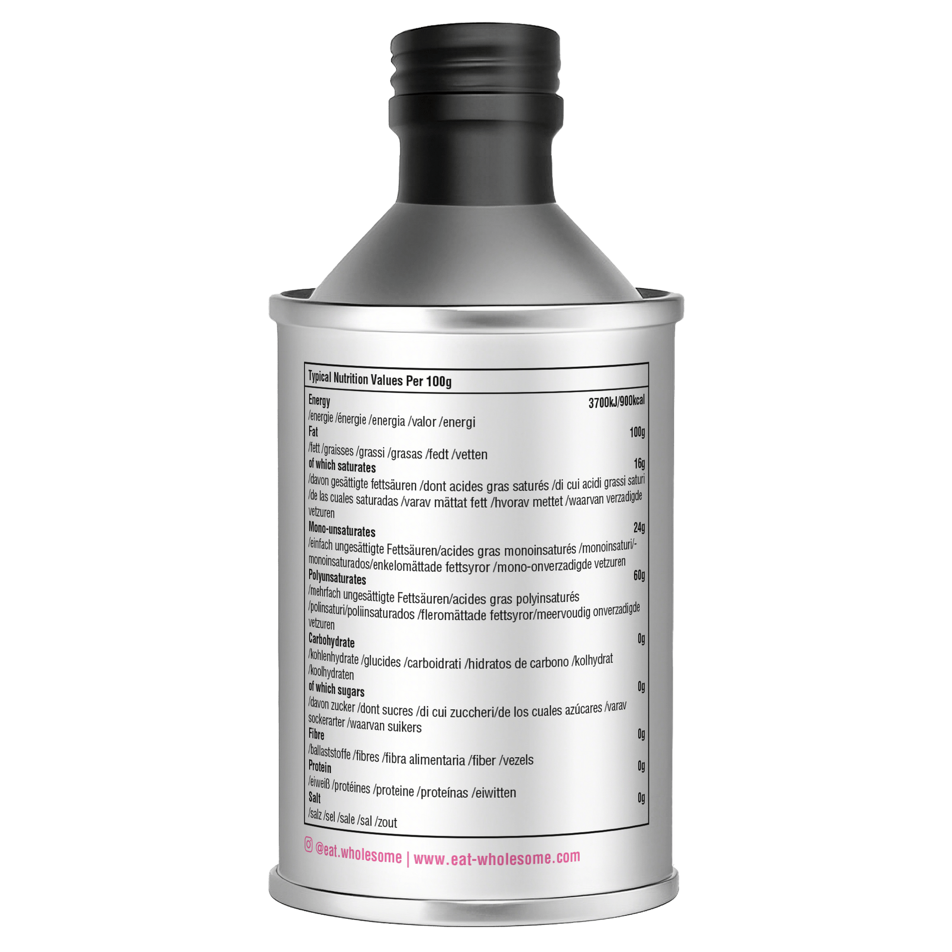 Eat Wholesome Organic Black Seed Oil 250ml | Cold-Pressed - REGN