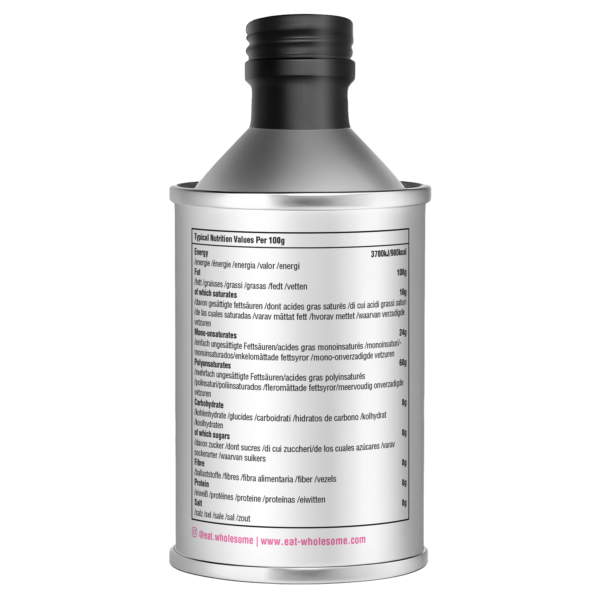 Eat Wholesome Organic Black Seed Oil 250ml | Cold-Pressed - REGN