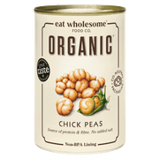 Eat Wholesome Organic Chick Peas 400g – No Added Salt - REGN