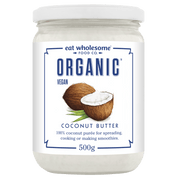 Eat Wholesome Organic Coconut Butter 500g – 100% Coconut Purée - REGN