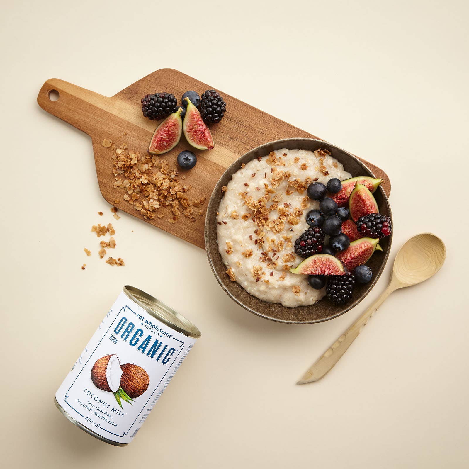 Eat Wholesome Organic Coconut Milk 400ml – Smooth Vegan Coconut Milk - REGN