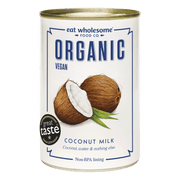 Eat Wholesome Organic Coconut Milk 400ml – Smooth Vegan Coconut Milk - REGN