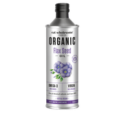 Eat Wholesome Organic Flax Seed Oil 500ml | Cold-Pressed - REGN