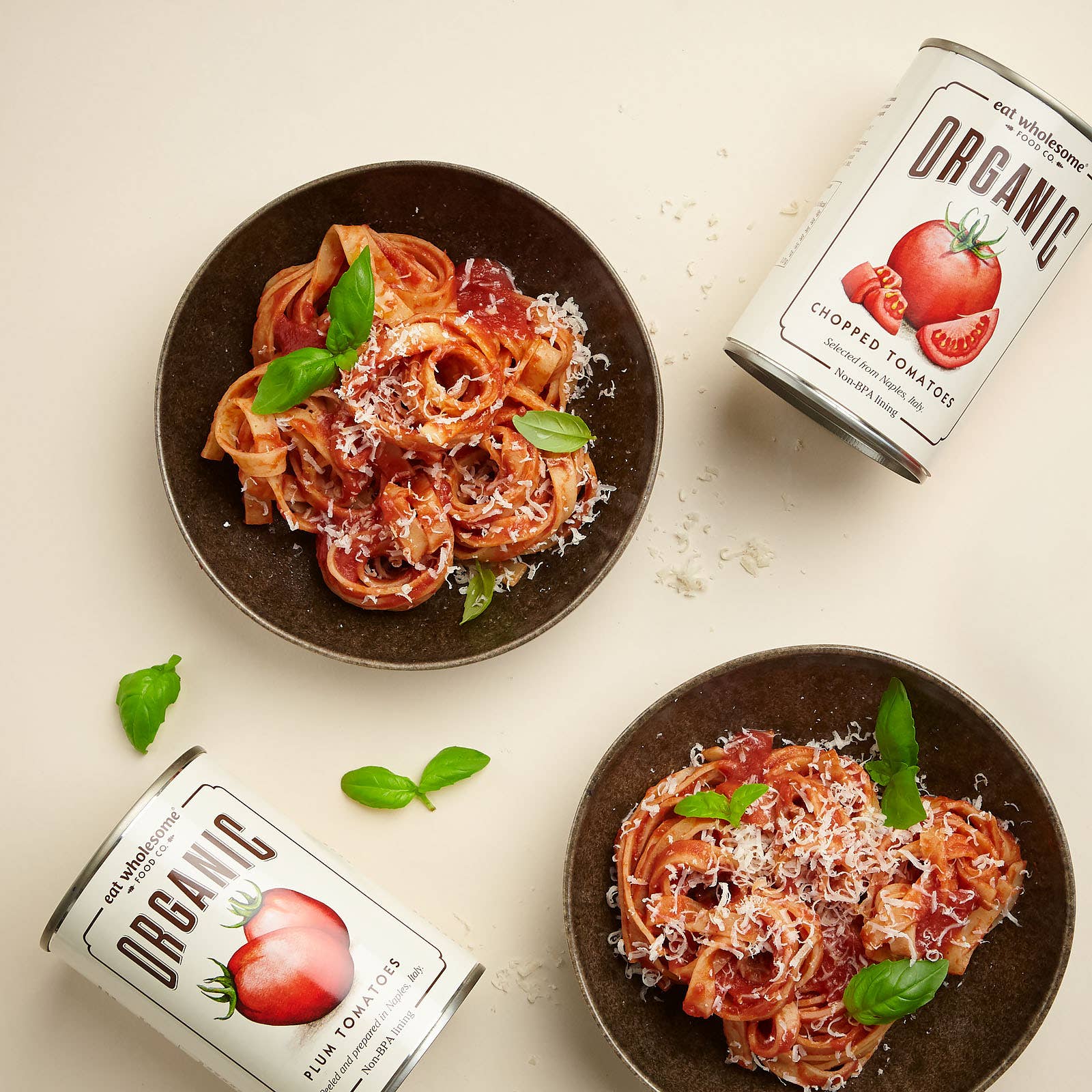 Eat Wholesome Organic Peeled Plum Tomatoes 400g – No Added Salt - REGN