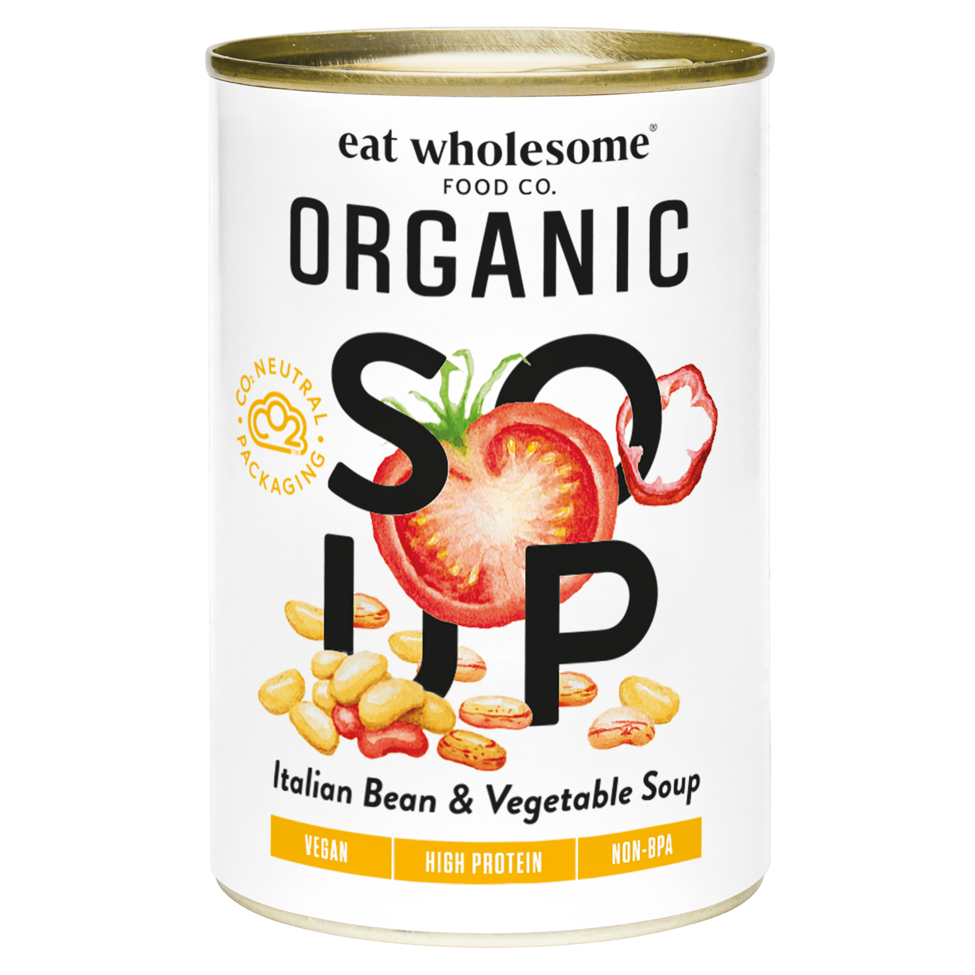 Eat Wholesome Organic Tuscan Bean & Vegetable Soup 400g - REGN