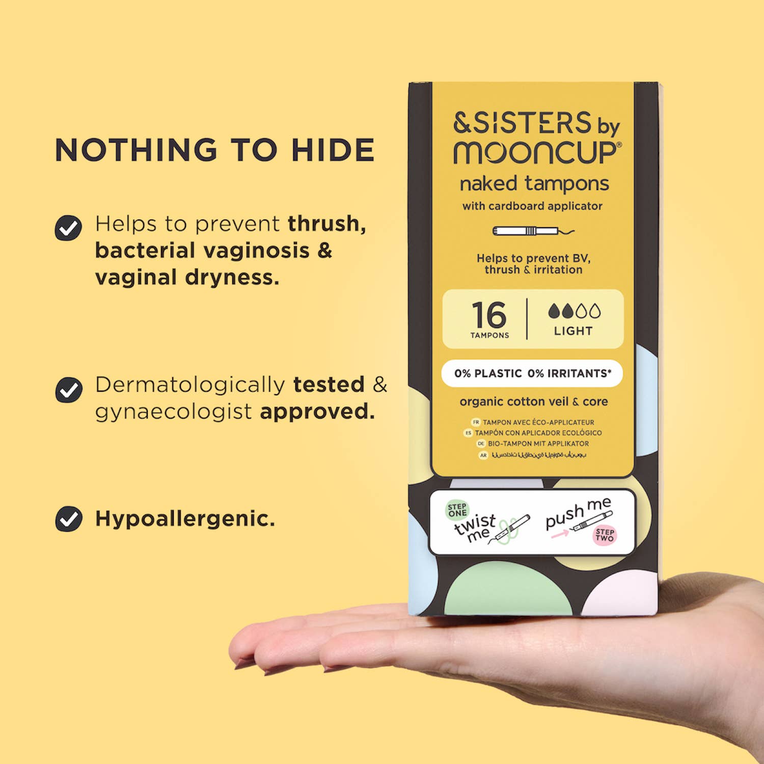 Eco - Applicator Tampons | Light (16 pack) | Plastic - free - REGN