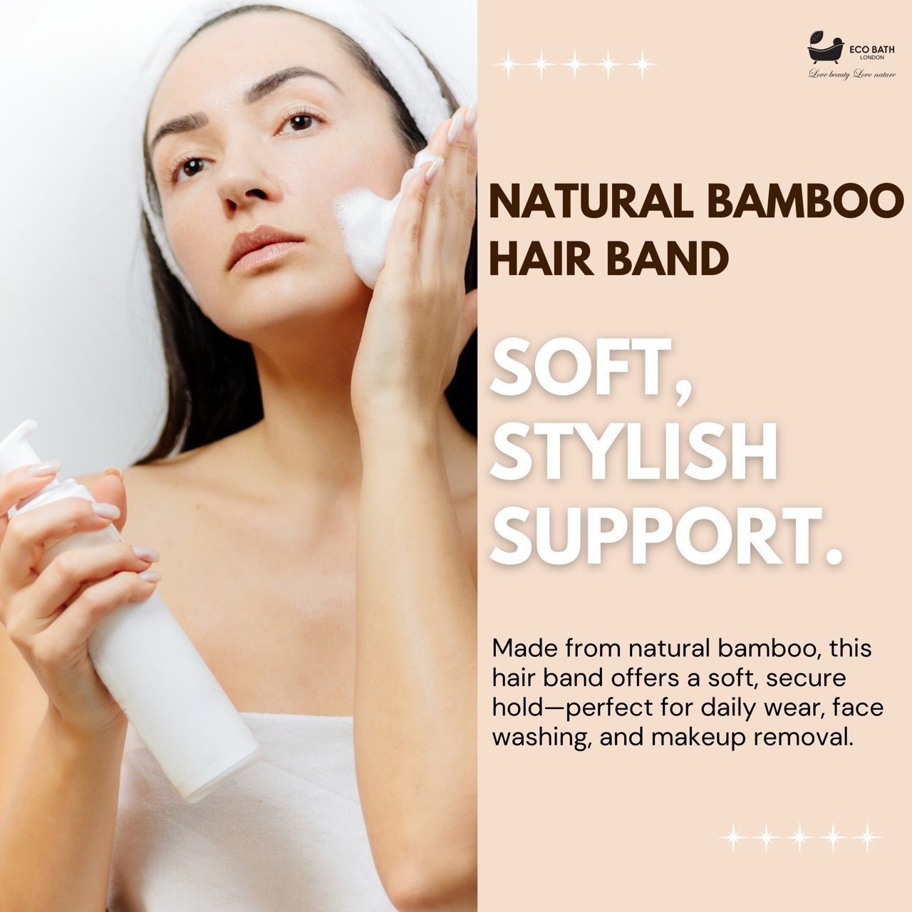Eco Bath Bamboo Hair Band - REGN