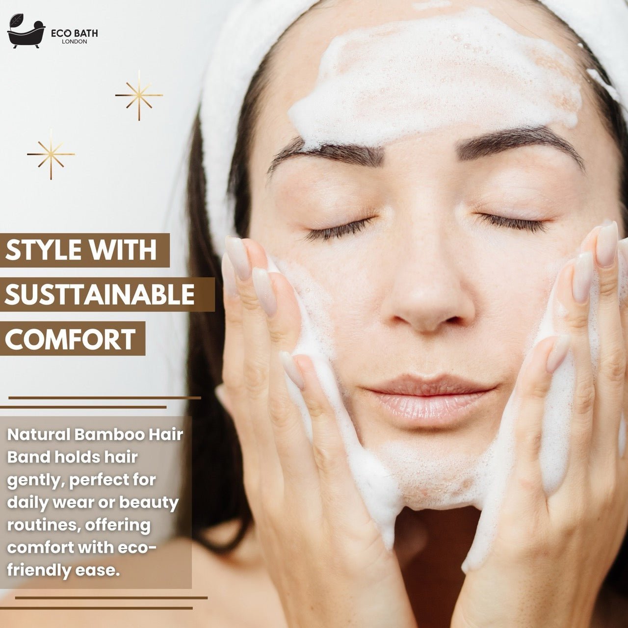 Eco Bath Bamboo Hair Band - REGN