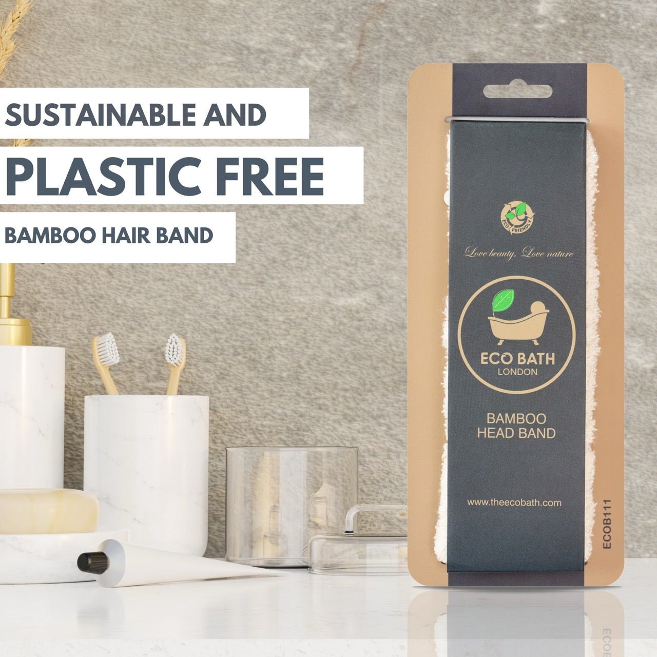 Eco Bath Bamboo Hair Band - REGN