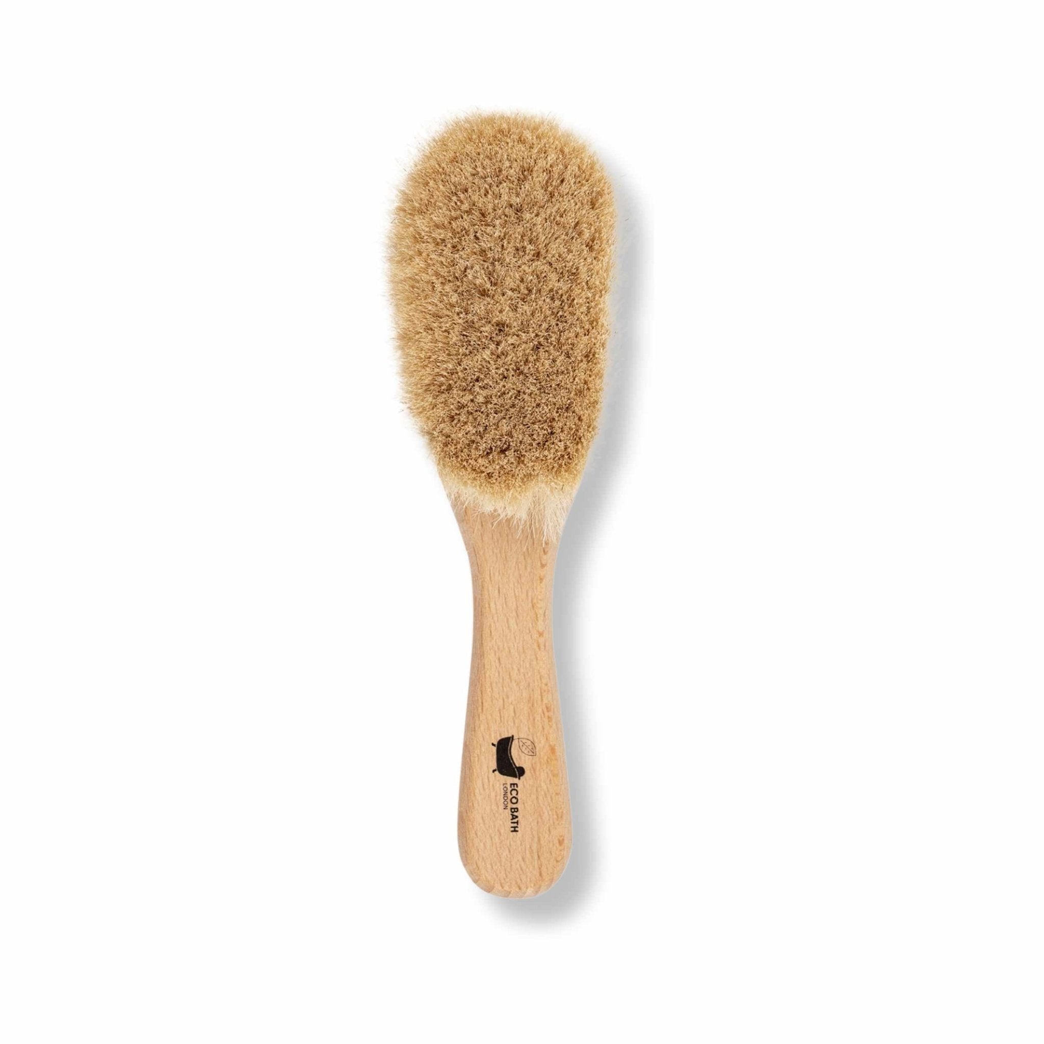 Eco Bath London Baby Brush with Goat Hair - Ultra Soft Baby Bath Brush for Newborns - REGN