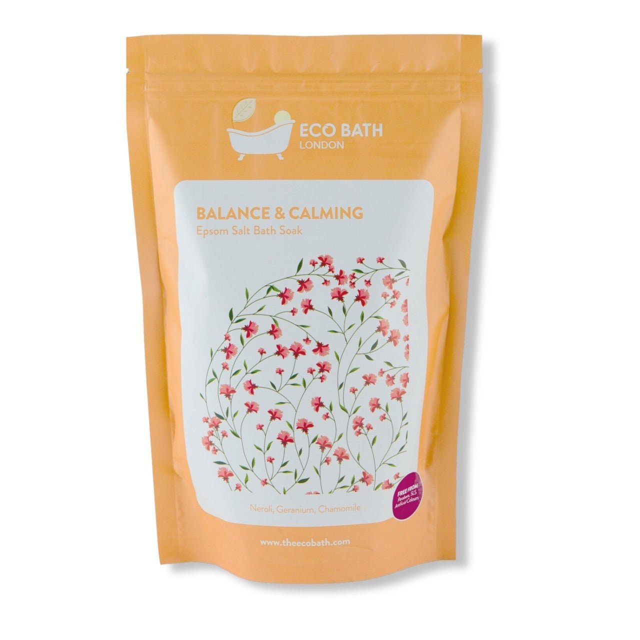Eco Bath London Balance and Calming Epsom Salt Bath Soak - Pouch | 500g & 1000g - REGN