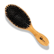 Eco Bath London Bamboo Hair Brush with Boar Bristles - Eco-Friendly Detangling Hairbrush for All Hair Types - REGN