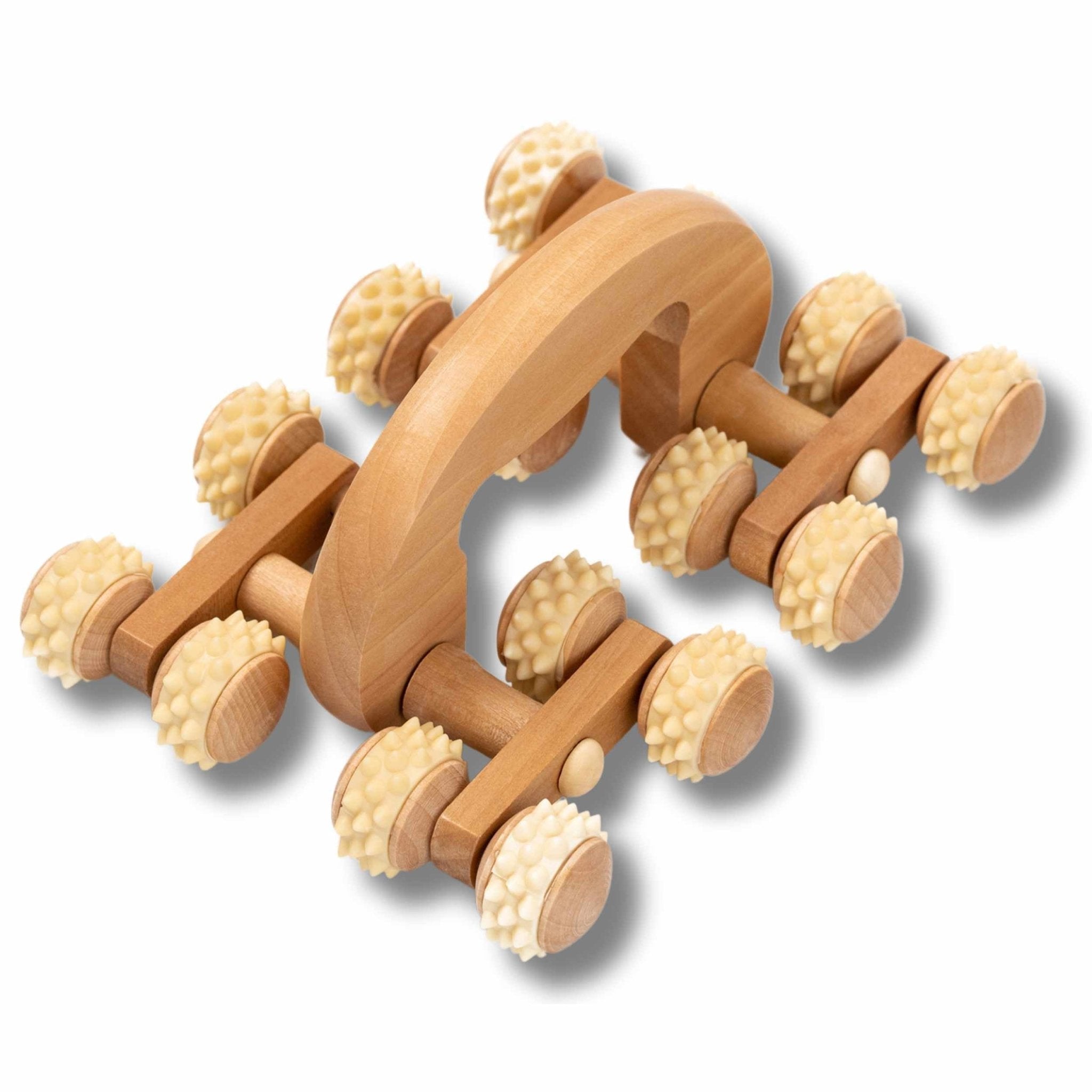 Eco Bath London Deluxe Massager - Natural Wooden Back Massager - REGN