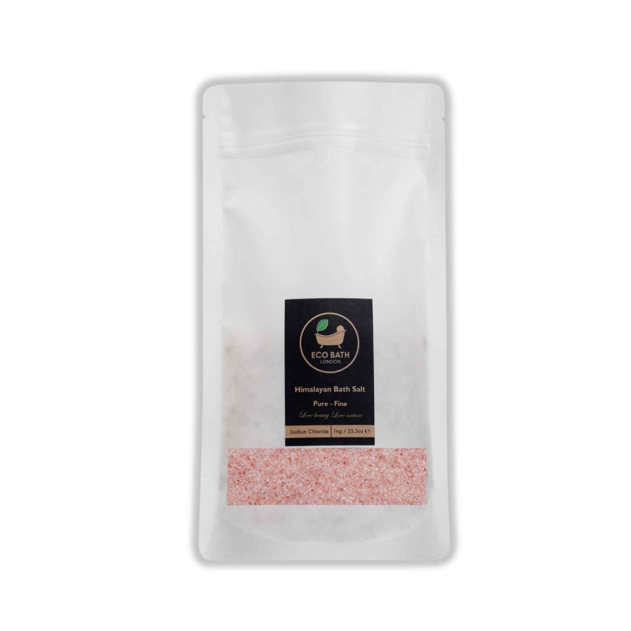 Eco Bath London Himalayan Bath Salt Fine Grade - 1 KG - REGN